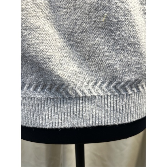 Tahari Button Up Long Sleeve Pullover Size S Women's Grey Polyester Blend Collar - Picture 5 of 7